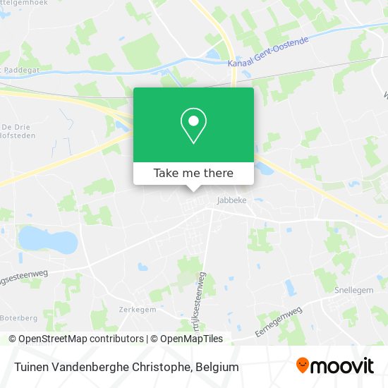 Tuinen Vandenberghe Christophe map