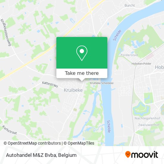 Autohandel M&Z Bvba map