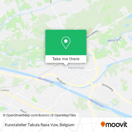 Kunstatelier Tabula Rasa Vzw plan