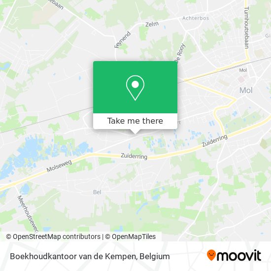 Boekhoudkantoor van de Kempen map