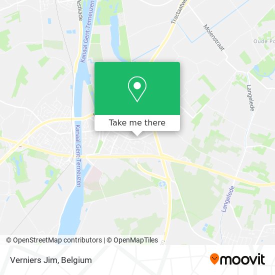 Verniers Jim map