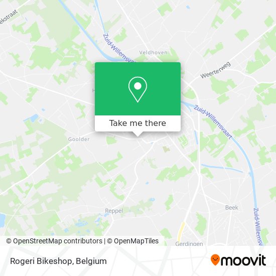Rogeri Bikeshop map