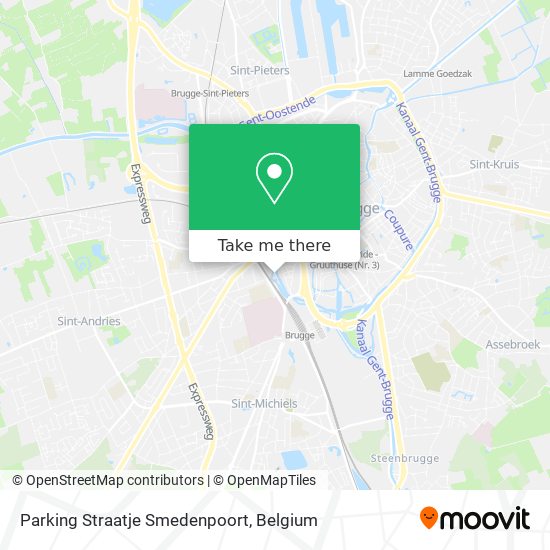 Parking Straatje Smedenpoort map