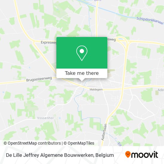 De Lille Jeffrey Algemene Bouwwerken map