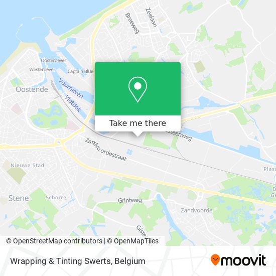 Wrapping & Tinting Swerts map