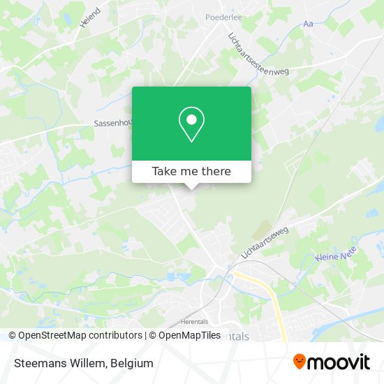 Steemans Willem map