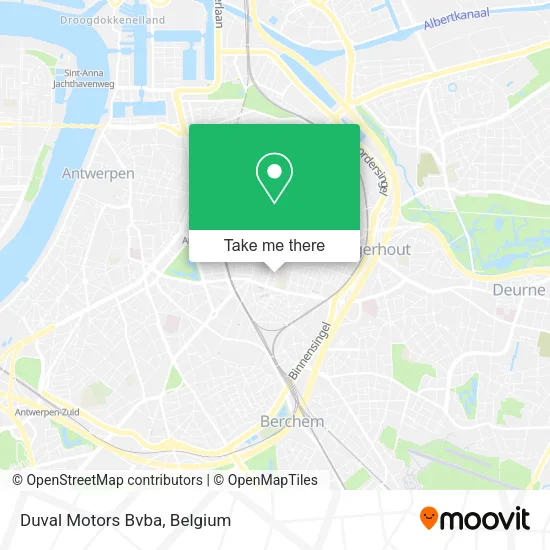 Duval Motors Bvba map