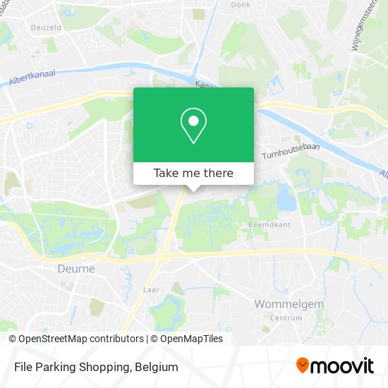 File Parking Shopping map