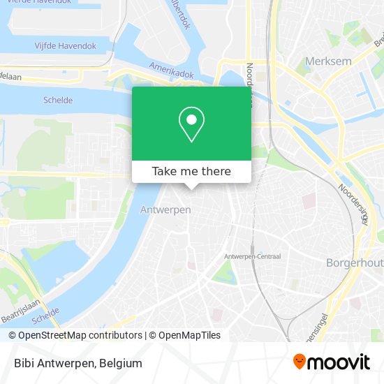 Bibi Antwerpen map