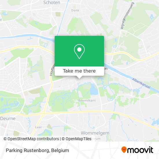 Parking Rustenborg map
