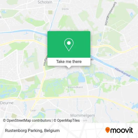 Rustenborg Parking map