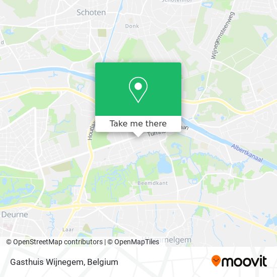 Gasthuis Wijnegem map