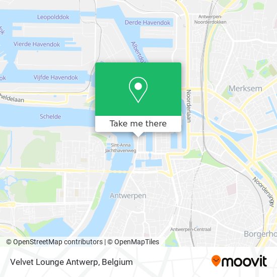Velvet Lounge Antwerp plan
