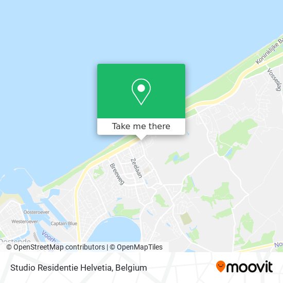 Studio Residentie Helvetia map