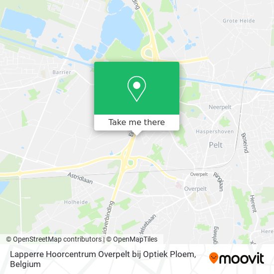 Lapperre Hoorcentrum Overpelt bij Optiek Ploem map