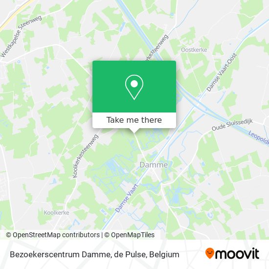 Bezoekerscentrum Damme, de Pulse plan