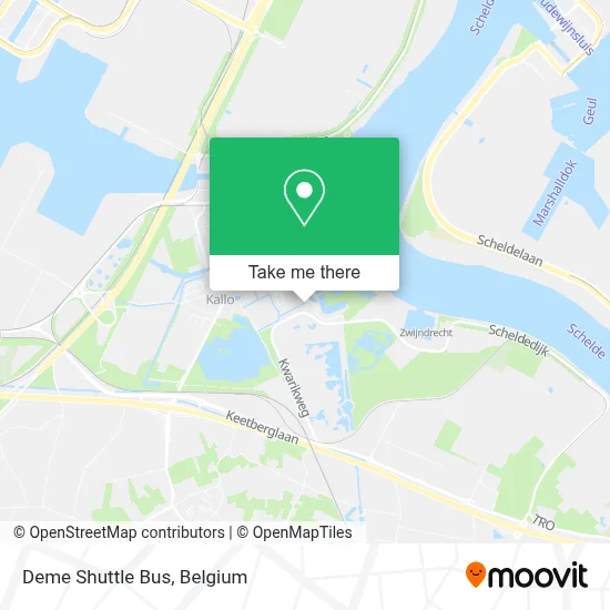 Deme Shuttle Bus map