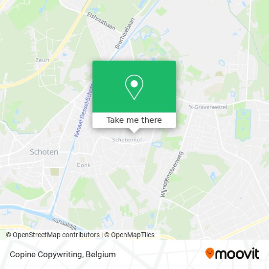 Copine Copywriting map