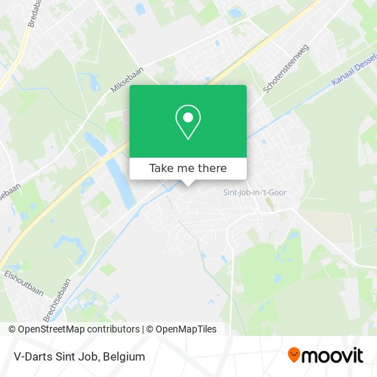 V-Darts Sint Job map