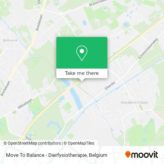 Move To Balance - Dierfysiotherapie map