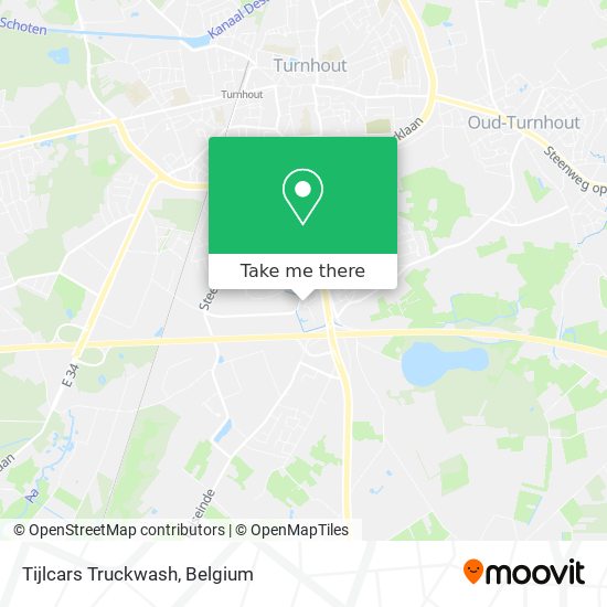 Tijlcars Truckwash map