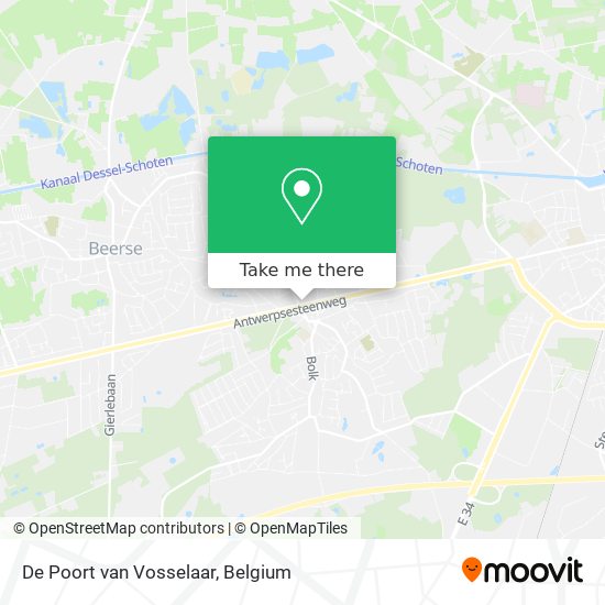 De Poort van Vosselaar map