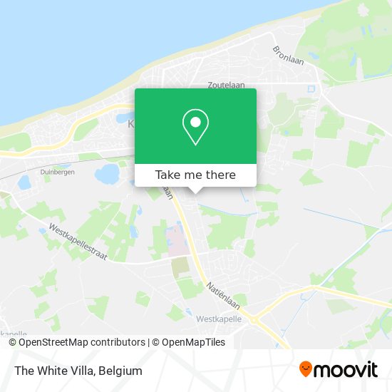 The White Villa map
