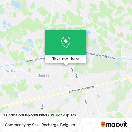 Community by Shell Recharge map