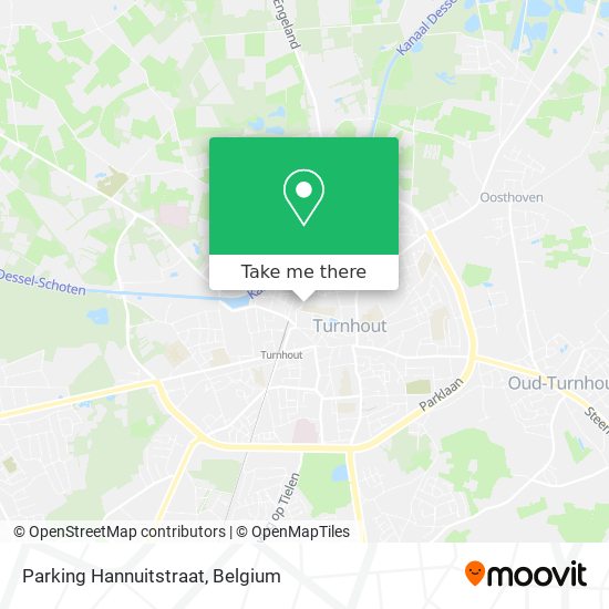 Parking Hannuitstraat map
