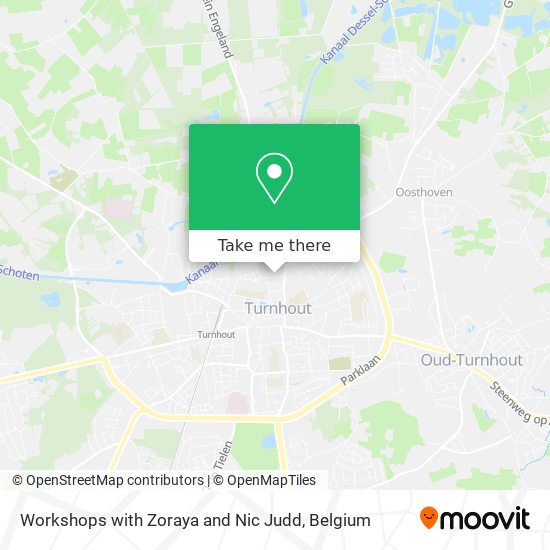 Workshops with Zoraya and Nic Judd map
