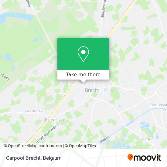 Carpool Brecht map