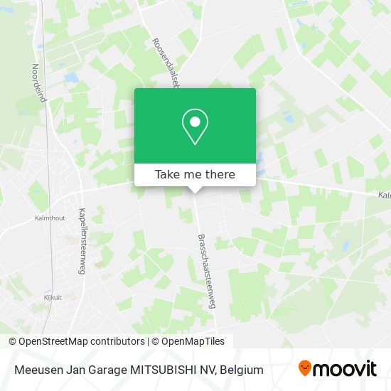 Meeusen Jan Garage MITSUBISHI NV map