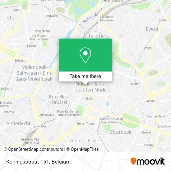 Koningsstraat 151 map