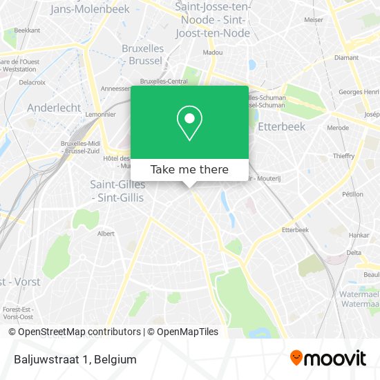 Baljuwstraat 1 map