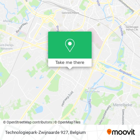 Technologiepark-Zwijnaarde 927 map