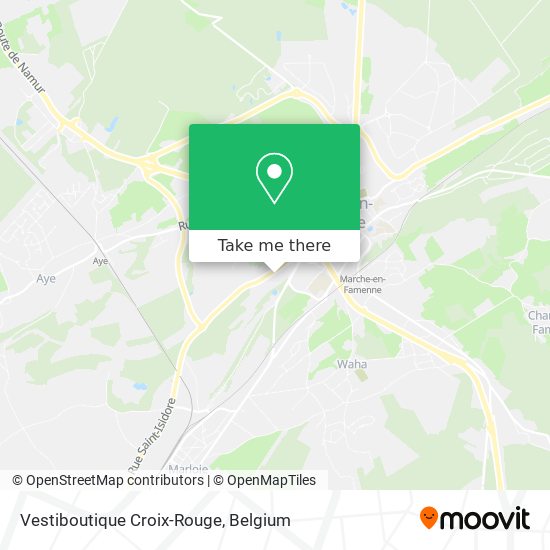 Vestiboutique Croix-Rouge plan