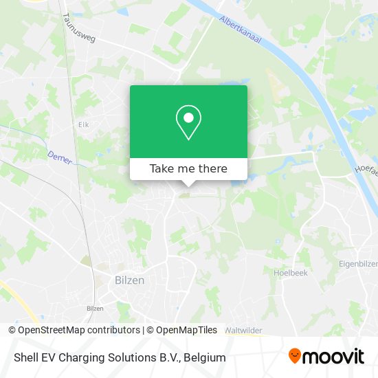 Shell EV Charging Solutions B.V. map