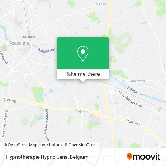 Hypnotherapie Hypno Jens map