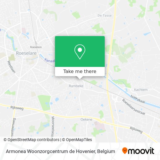 Armonea Woonzorgcentrum de Hovenier plan