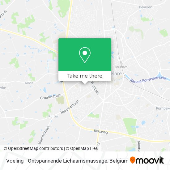 Voeling - Ontspannende Lichaamsmassage plan