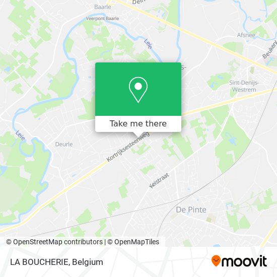 LA BOUCHERIE plan