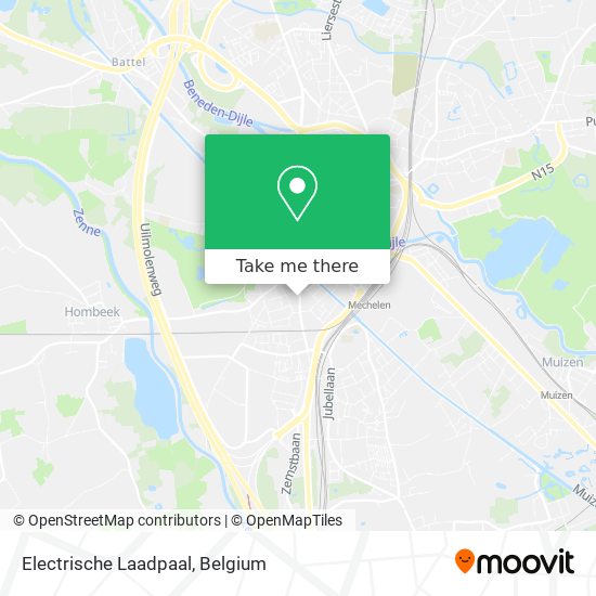 Electrische Laadpaal plan