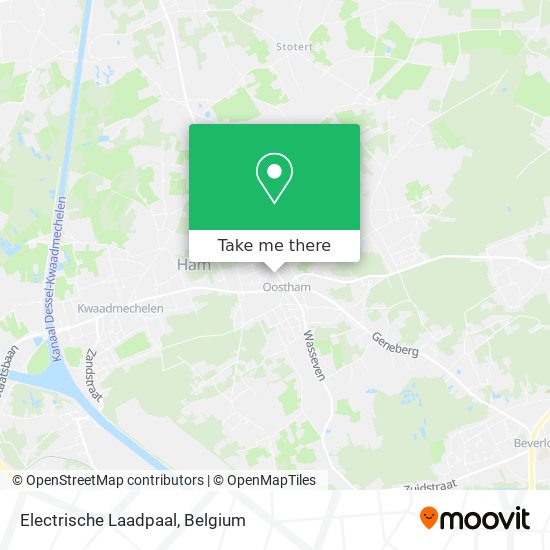 Electrische Laadpaal plan