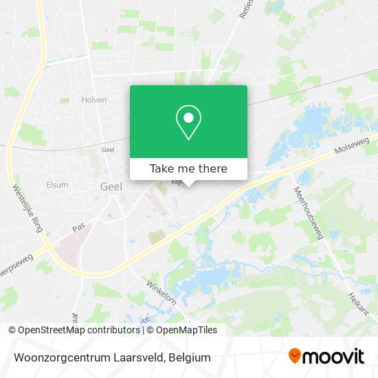 Woonzorgcentrum Laarsveld map