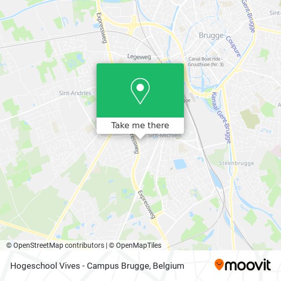 Hogeschool Vives - Campus Brugge plan