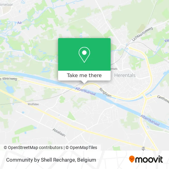 Community by Shell Recharge map