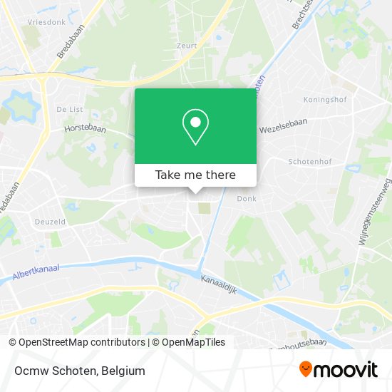 Ocmw Schoten map