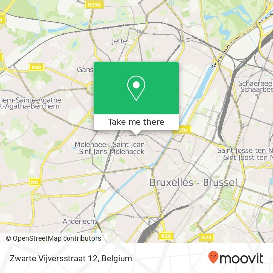 Zwarte Vijversstraat 12 map