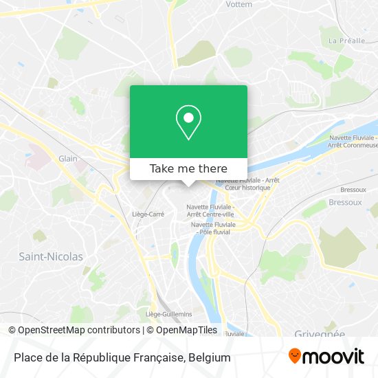 Place de la République Française map