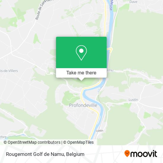 Rougemont Golf de Namu map